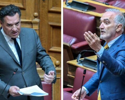 Σφοδρή σύγκρουση Γεωργιάδη–Σαλμά