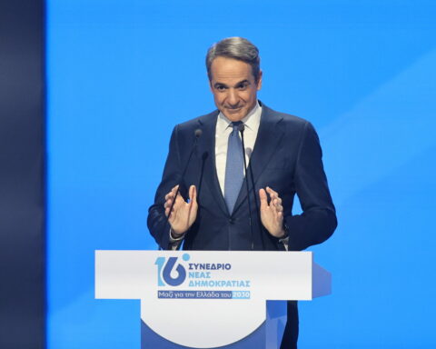 Live η ομιλία του Κυριάκου Μητσοτάκη στο 16ο Συνέδριο της Νέας Δημοκρατίας