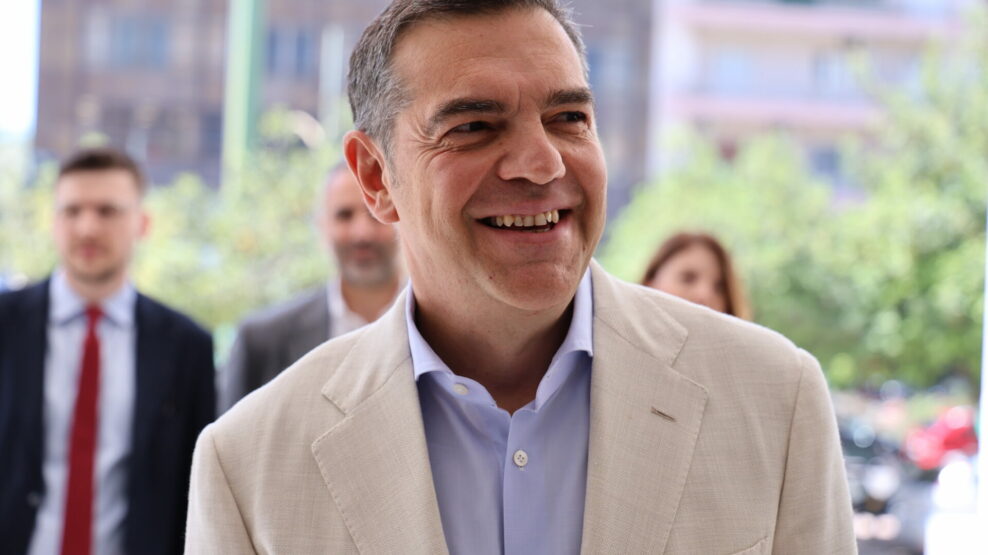 Στον Άρειο Πάγο ο Αλέξης Τσίπρας