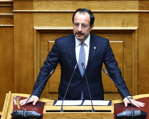 Live η ιστορική ομιλία Χριστοδουλίδη στη Βουλή των Ελλήνων