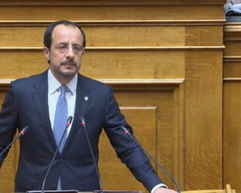 Live η ιστορική ομιλία Χριστοδουλίδη στη Βουλή των Ελλήνων