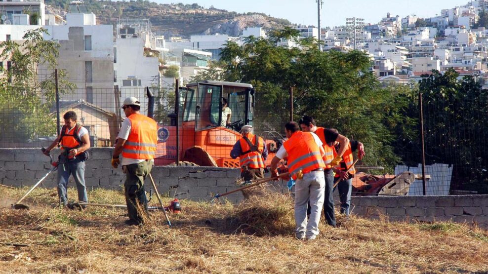 Καθαρισμός οικοπέδου
