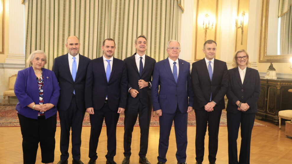 Ορκωμοσία των νέων μελών της κυβέρνησης