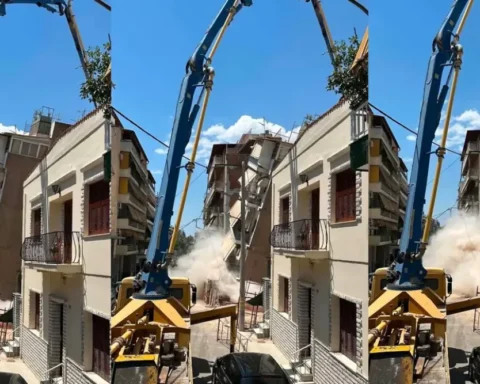 Πώς έπεσε η πολυκατοικία στα Πετράλωνα