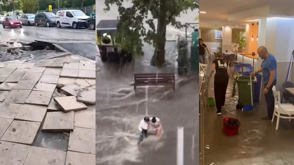 Εικόνες χάους στην Ισπανία μετά από σφοδρή καταιγίδα - Δείτε βίντεο