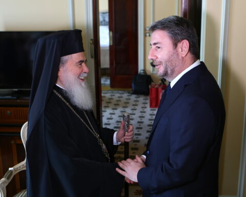 Συνάντηση Ανδρουλάκη με τον Θεόφιλο