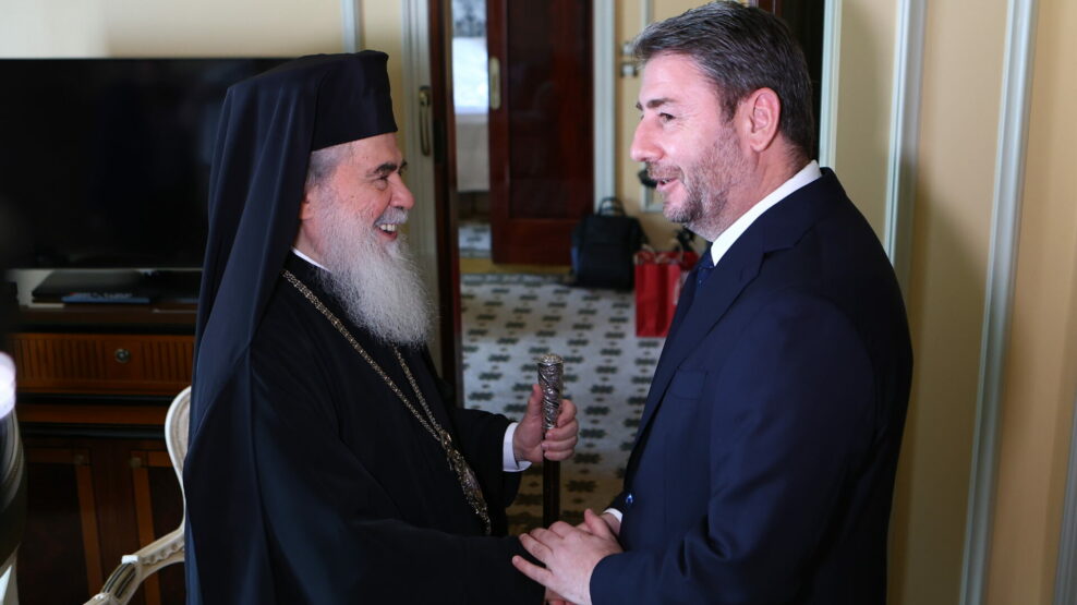 Συνάντηση Ανδρουλάκη με τον Θεόφιλο