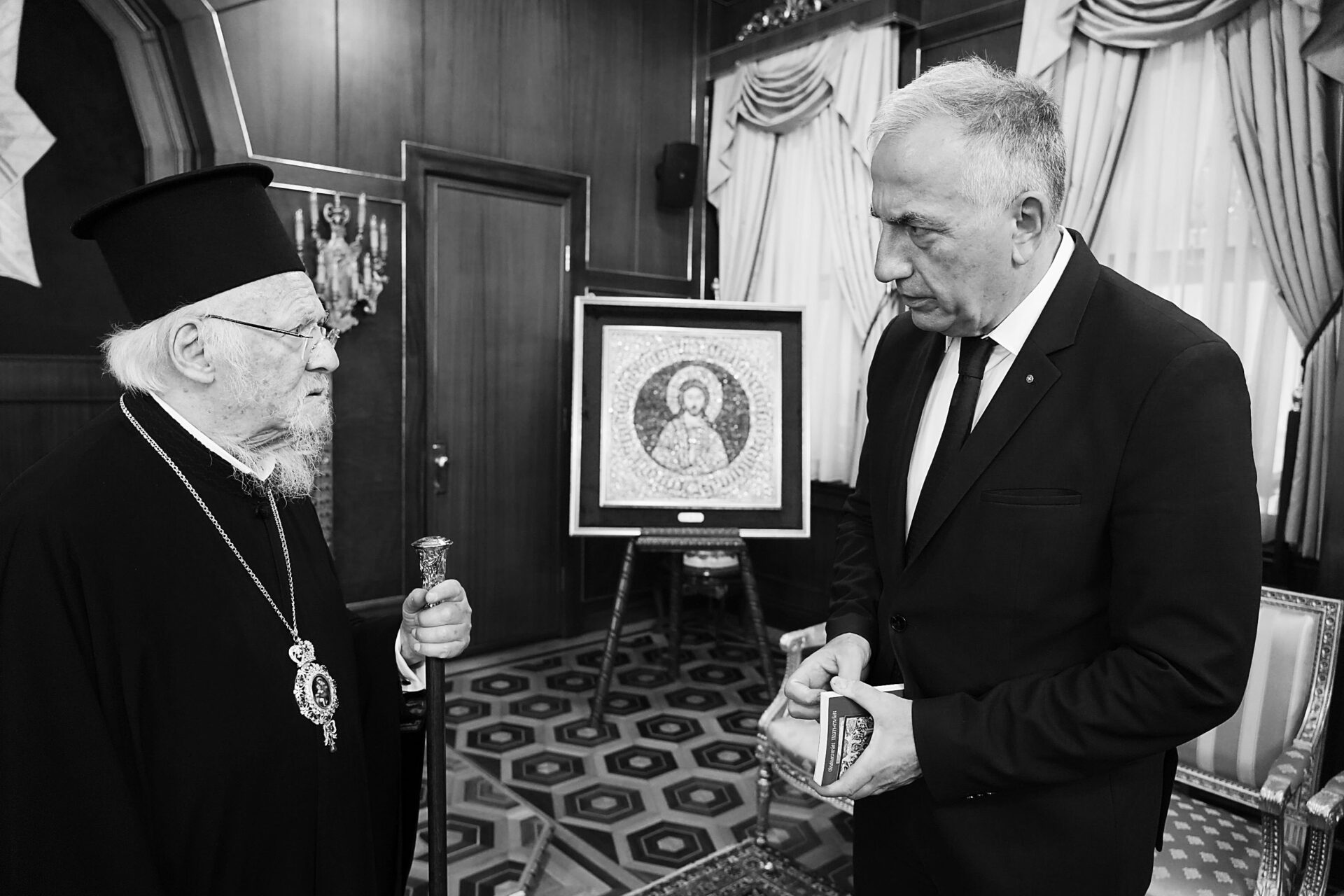 Σταύρος Καλαφάτης Οικουμενικός Πατριάρχης Βαρθολομαίος