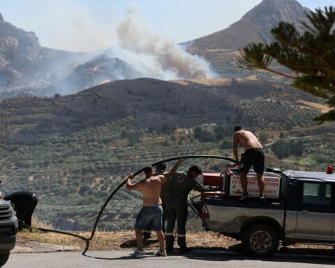 Φωτιά στο Ρέθυμνο: