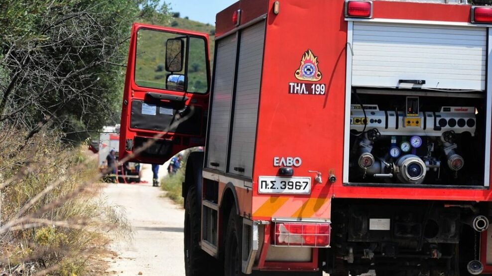 Φωτιά στη Ριτσώνα