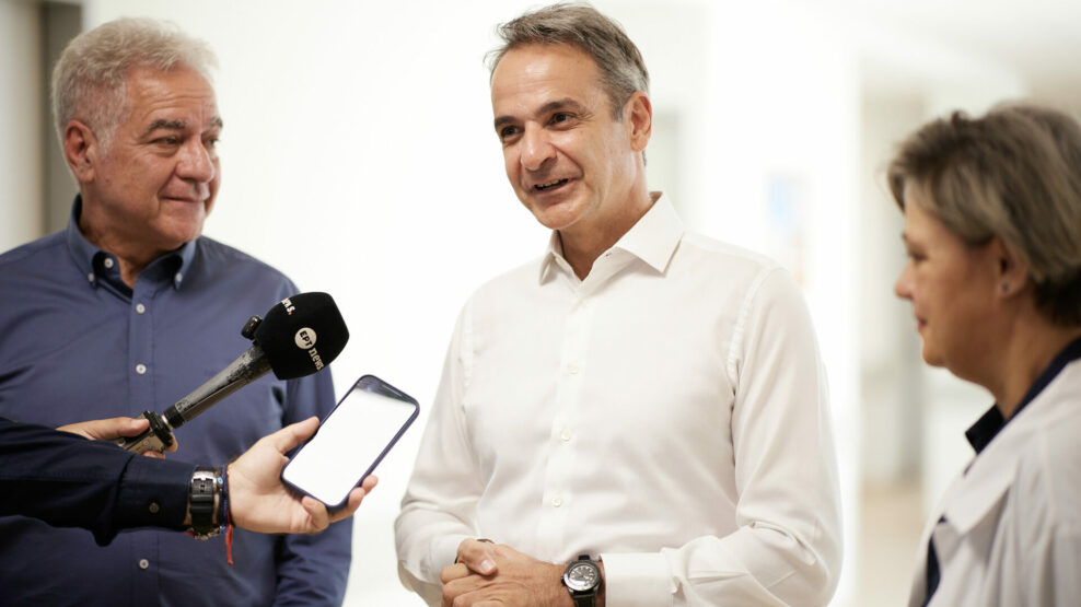 Μητσοτάκης από τη Β. Εύβοια