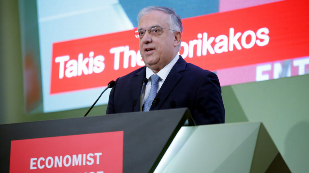 Θεοδωρικάκος στο συνέδριο του Economist