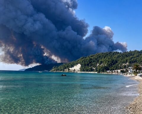 Φωτιά στη Χαλκιδική