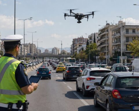 Πρεμιέρα για τον “ΚΟΜΒΟ” της ΕΛΑΣ με drones και κάμερες