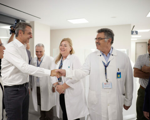 Μητσοτάκης από Μαμάτσειο Νοσοκομείο Κοζάνης