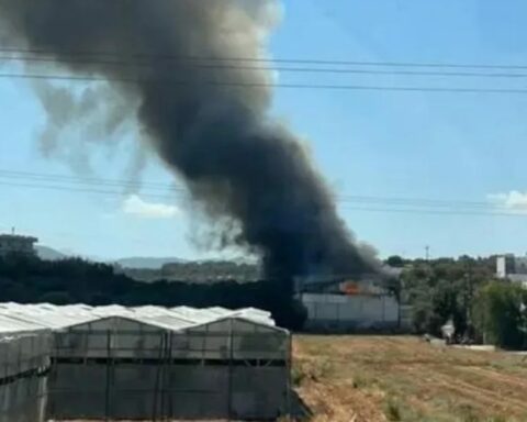Φωτιά σε αποστακτήριο στο Ρέθυμνο