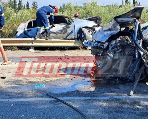 Tροχαίο δυστύχημα στην Κάτω Αχαΐα