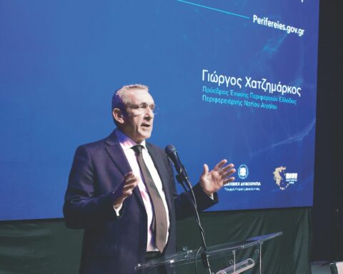 Γιώργος Χατζημάρκος Περιφερειάρχης Νοτίου Αιγαίου