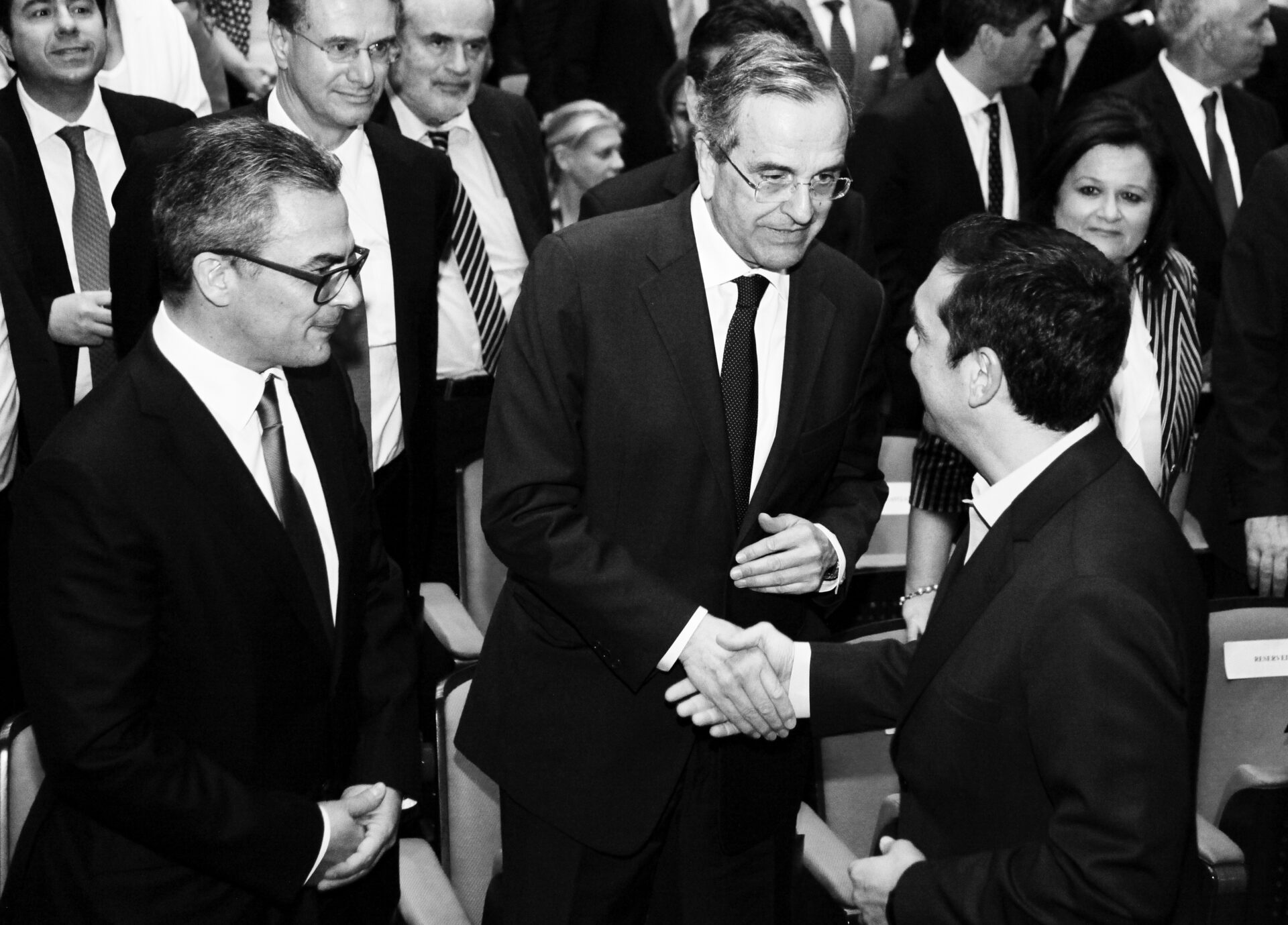 Αλέξης Τσίπρας Αντώνης Σαμαράς
