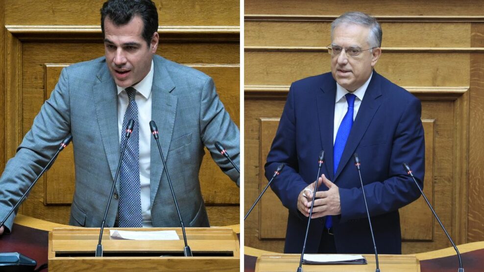 Θάνος Πλεύρης Τάκης Θεοδωρικάκος