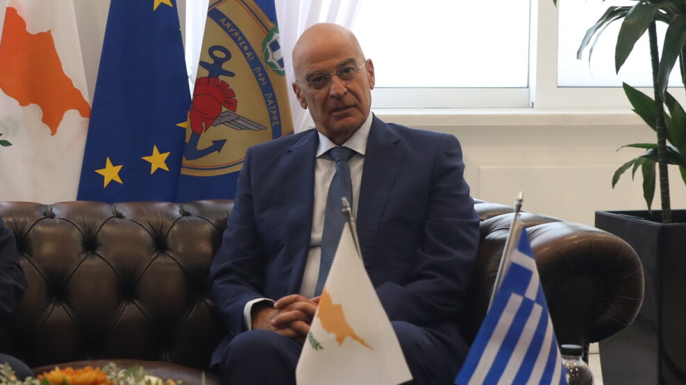 Δένδιας Κύπρος Αίγυπτος
