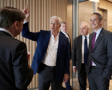 Μητσοτάκης JP Morgan