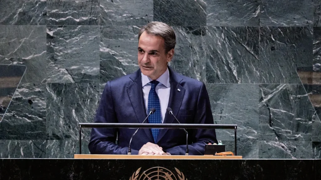 Μητσοτάκης στη Νέα Υόρκη για τη Γενική Συνέλευση του ΟΗΕ