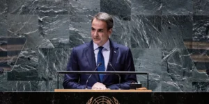 Μητσοτάκης στη Νέα Υόρκη για τη Γενική Συνέλευση του ΟΗΕ