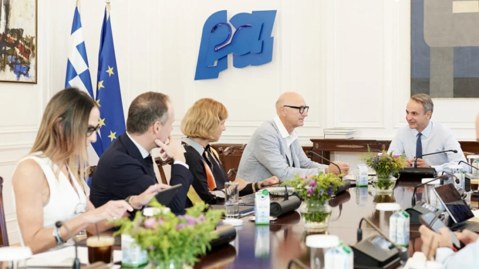 Συνάντηση Μητσοτάκη