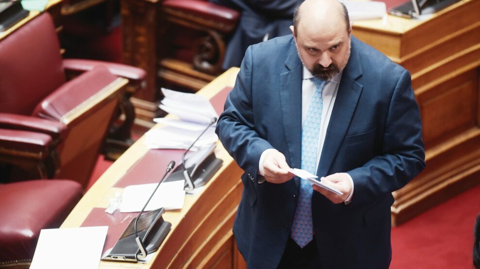 Χρήστος Τριαντόπουλος, πρώην υφυπουργός Κλιματικής Κρίσης και Πολιτικής Προστασίας