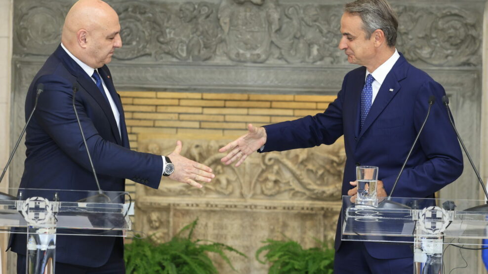 Κυριάκος Μητσοτάκης Ζοζέφ Αούν