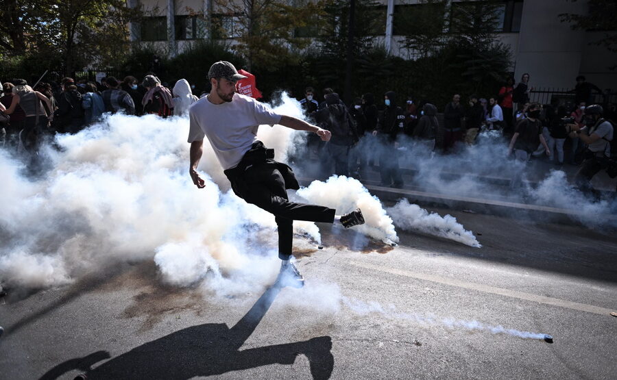 Γαλλία Μαθητικές διαδηλώσεις