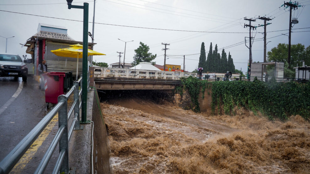 Κακοκαιρία Εύβοια 112 ΕΜΥ
