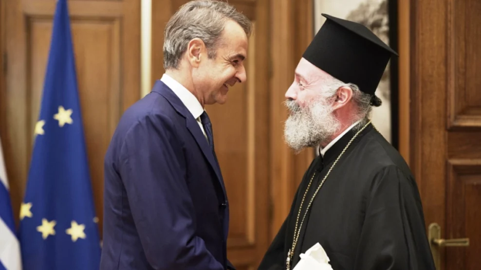 Μητσοτάκης σε Αρχιεπίσκοπο Αυστραλίας